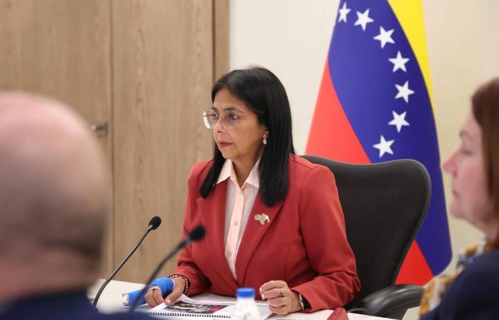 El nuevo mensaje de Delcy Rodríguez a EE UU: «Aléjense de las costas de Venezuela»