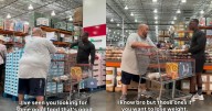 ‘Le ayudo a hacer su despensa saludablemente’: instructor interviene a hombre con sobrepeso en Costco para cambiar su vida