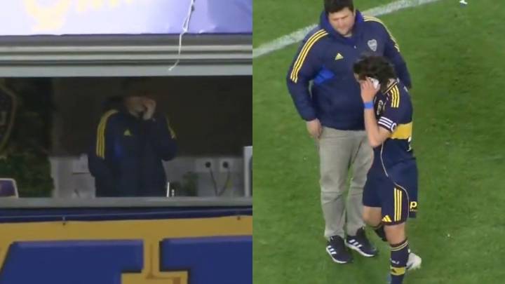 El llamado de Riquelme a Cavani en plena Bombonera tras la victoria de Boca
