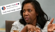 Trump Urges Top Fed Official to ‘Resign Now!!!’ Over Mortgage Fraud Allegations