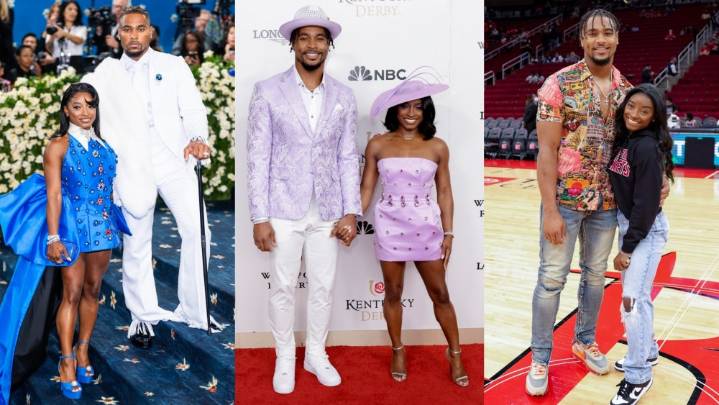 Simone Biles and Husband Jonathan Owens' Couple Shoe Style [PHOTOS]