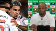 Duro reproche de Vincent Kompany tras los goles fallados por Luis Díaz: no se quedó callado