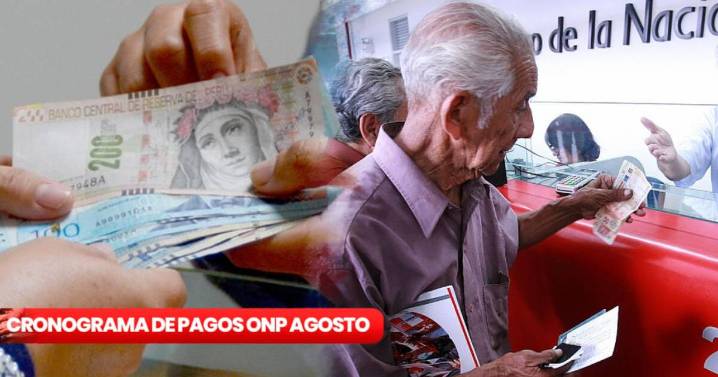 Pago de ONP en agosto 2025: revisa a qué pensionistas les toca cobrar este lunes 11