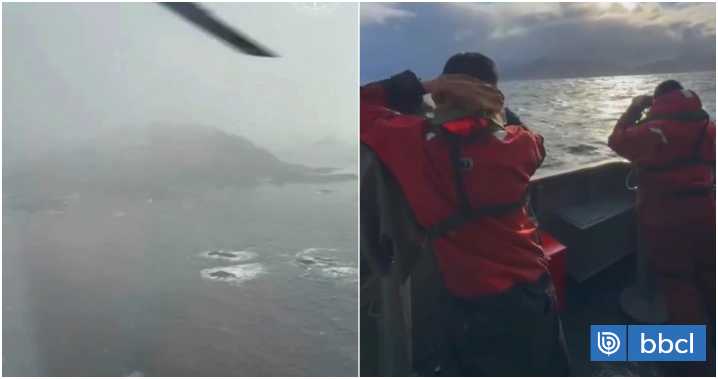 Hallan salvavidas de lancha hundida en mar de Magallanes: 4 tripulantes paraguayos están desaparecidos