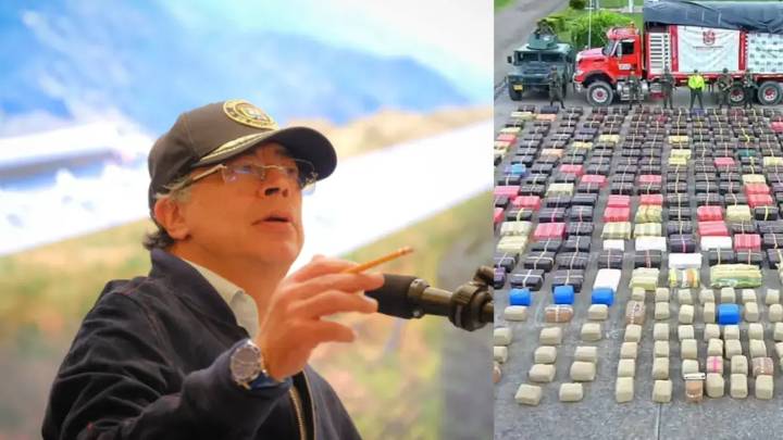 Gustavo Petro sobre caída de cargamento de 'Mordisco': 'Si el Congreso hubiera legalizado el cannabis no tendríamos un traqueto matando colombianos'