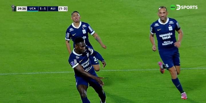 Golazo de Eryc Castillo tras sensacional asistencia de Sergio Peña en Alianza Lima vs U. Católica por Copa Sudamericana 2025