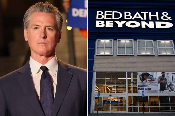 Gavin Newsom Responds to Bed Bath & Beyond Not Opening New Locations in California