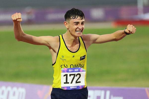 Colombia logra el oro panamericano en los 20.000 metros marcha