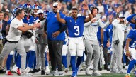 Giants’ Russell Wilson offers Micah Parsons a hand after stunning trade