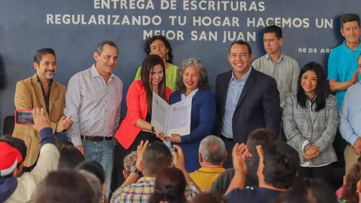 Consolidan 212 escrituraciones para localidades sanjuanenses
