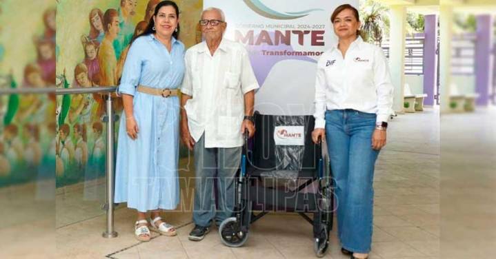 Entrega Patty Chío apoyos funcionales
