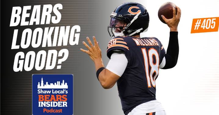 Bears Insider Podcast Episode 405: Evaluating the Bears’ preseason game, joint practice with the Buffalo Bills