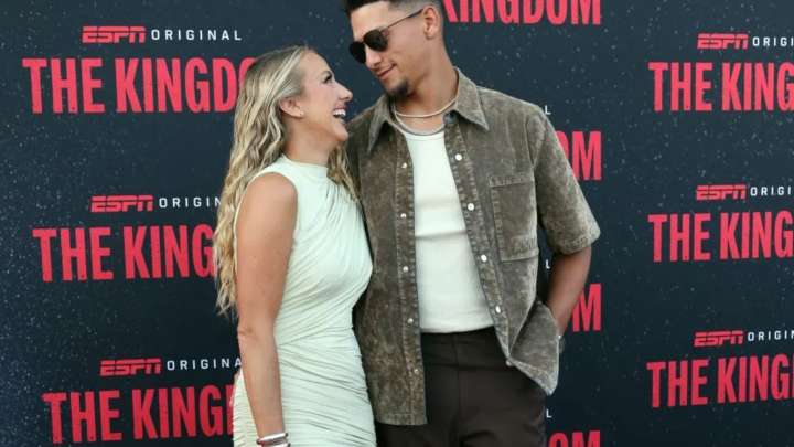 Brittany Mahomes looks stunning in $520 white mini-dress for date night with NFL star husband Patrick days before season