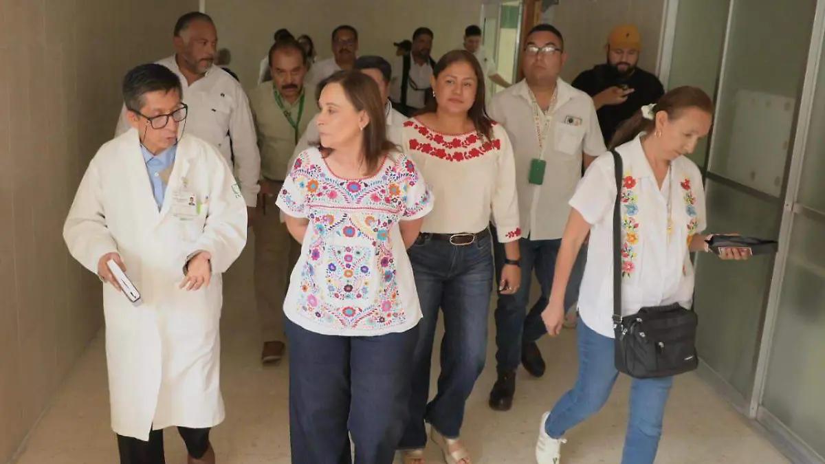 Rocío Nahle atenderá desabasto de medicamentos en IMSS Zongolica y anuncia apoyos para las Altas Montañas