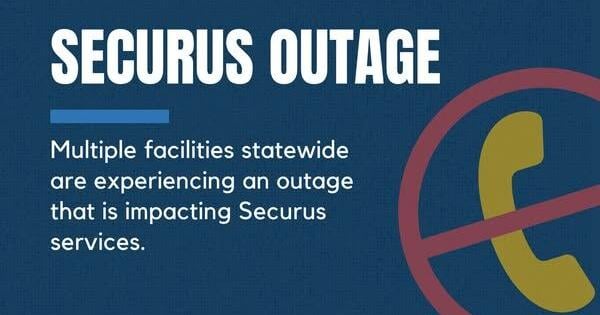 Outage affects multiple Washington state prisons, calls unavailable