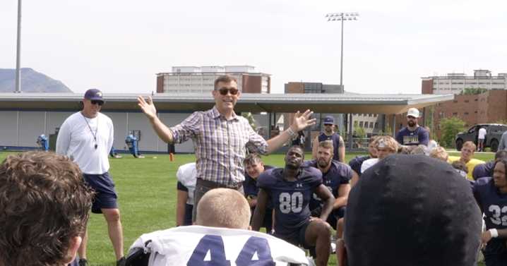 Special guests pay visit to Montana State as Week 2 of fall camp gets under way