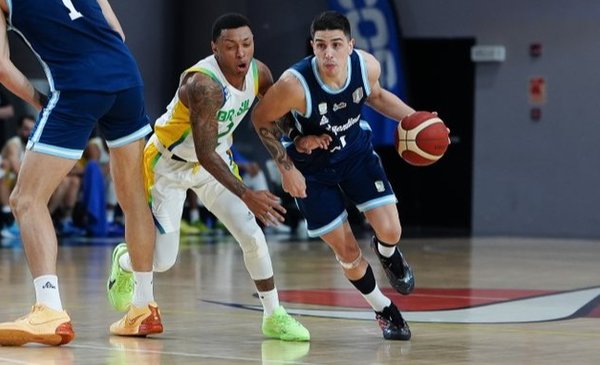 Argentina perdió ante Brasil por la Copa Latina, de cara a la Americup