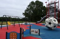 N.J. county unveils $975K sports-themed playground with slides, workout area