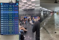 El AICM reanuda vuelos tras fuertes inundaciones que paralizaron el aeropuerto y afectaron a miles ...