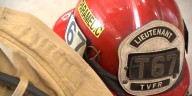 Crews fighting brush fire in hay field near Sherwood