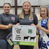 Lebanon County Shows Promise in Dairy Judging