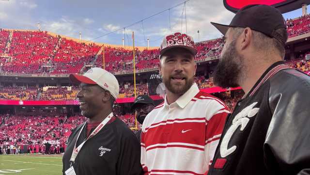 Celebrity sightings at Nebraska-Cincinnati game in Kansas City