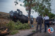 "Llueven" accidentes en la ciudad ante malas condiciones del clima