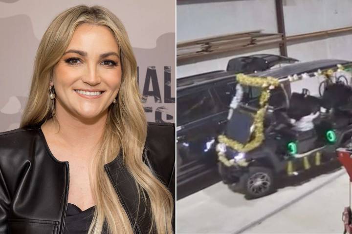 Jamie Lynn Spears' Dog Drives Golf Cart into Her Car