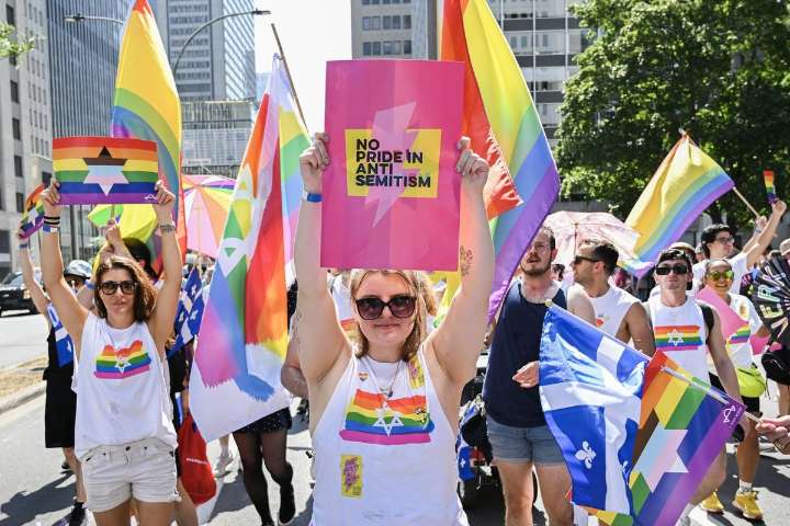 Rainbow flags and politics on display at Montreal Pride parade