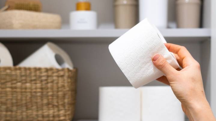 The Bathroom Cabinet DIY That Doubles As A Chic Storage Solution
