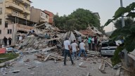 Turkey earthquake in Balikesir causes buildings to collapse