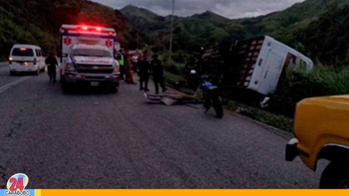 Accidente en la Troncal 11 de Carabobo dejó 8 lesionados