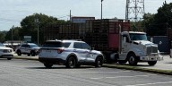 Suspect hit by chicken truck while running from police, officials say