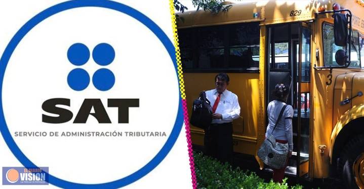 Colegiaturas y transporte escolar son deducibles ante el SAT