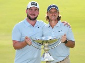 Fleetwood’s wife misses FedEx Cup festivities over age difference ‘paranoia’