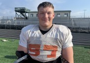 Football: Wheeler's Braden Olson is 'coming back strong'