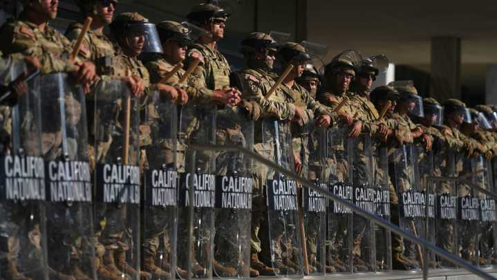 Judge weighs whether Trump violated federal law by deploying National Guard to Los Angeles