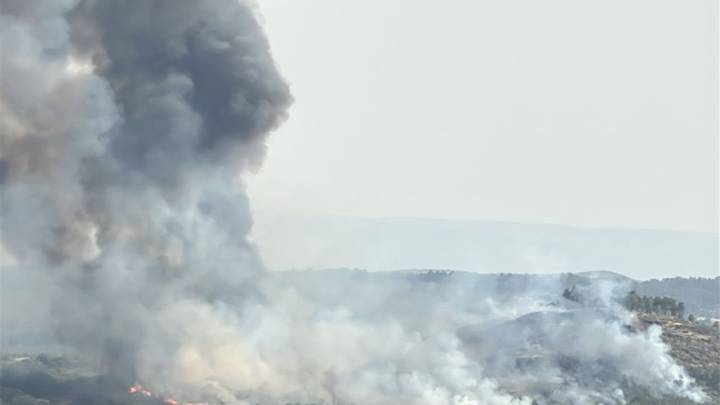 Extremadura suma nuevos incendios forestales: activado nivel 1 en Cuacos de Yuste y Burguillos del Cerro