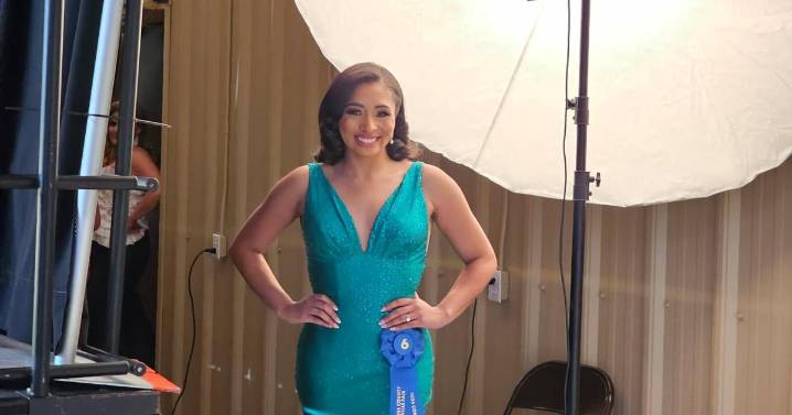 44News Anchor El'Agance Shemwell finishes as 1st Runner-Up in Mrs. Hopkins County Fair Pageant