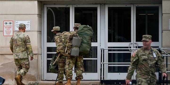 Trump’s Washington, DC, takeover begins as National Guard troops arrive