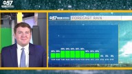 A repeat of yesterday; warmer weather tomorrow