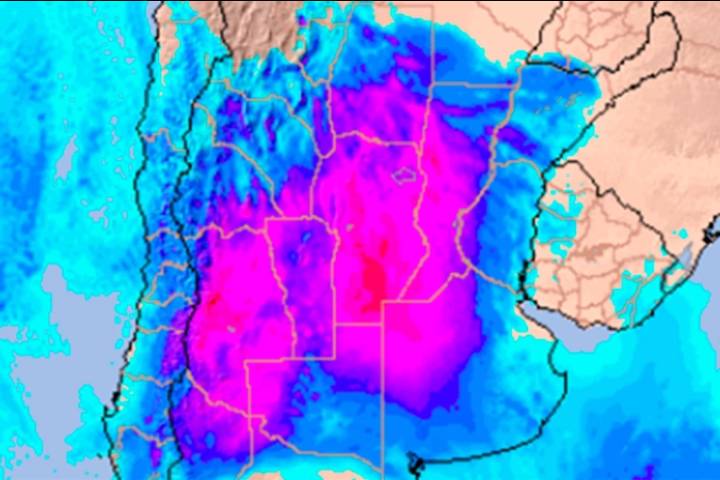 En qué provincias rigen hoy alertas por tormentas, granizo y fuertes vientos
