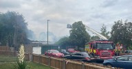 Nottingham fire live updates as emergency services say 'avoid the area'