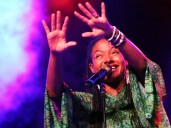 Venus and Mars: Allison Russell and Stephen Wilson Jr. at folk fest