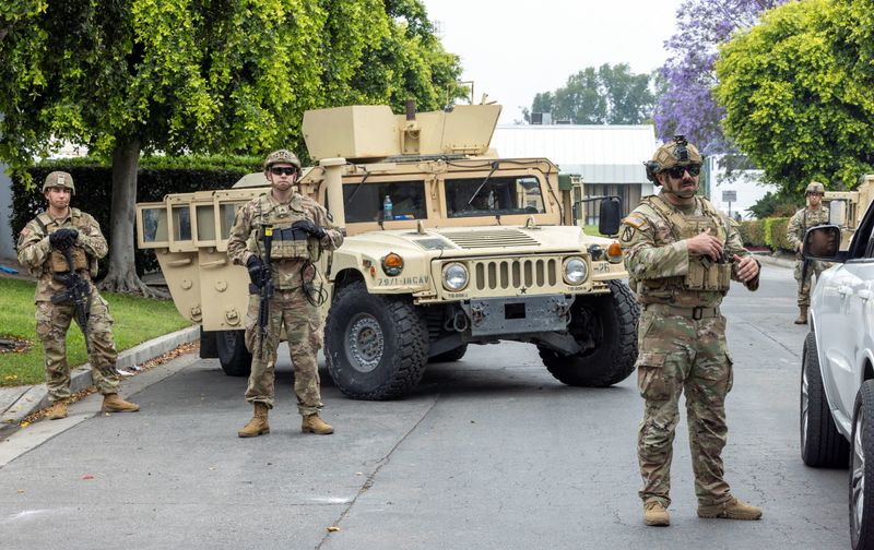 Landmark trial kicks off over Trump's use of US military in policing role