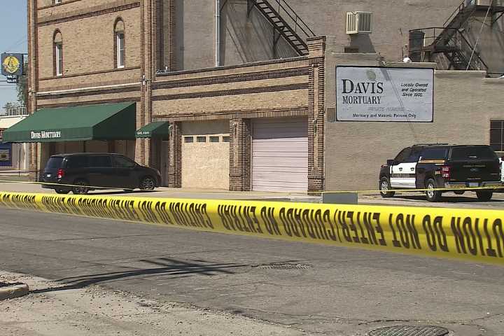 Decomposing bodies discovered behind hidden door at Pueblo funeral home