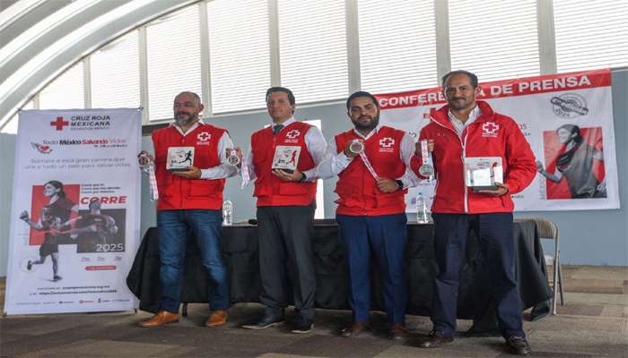 Listo el Edoméx para la carrera anual “Todo México Salvando Vidas” de Cruz Roja Mexicana
