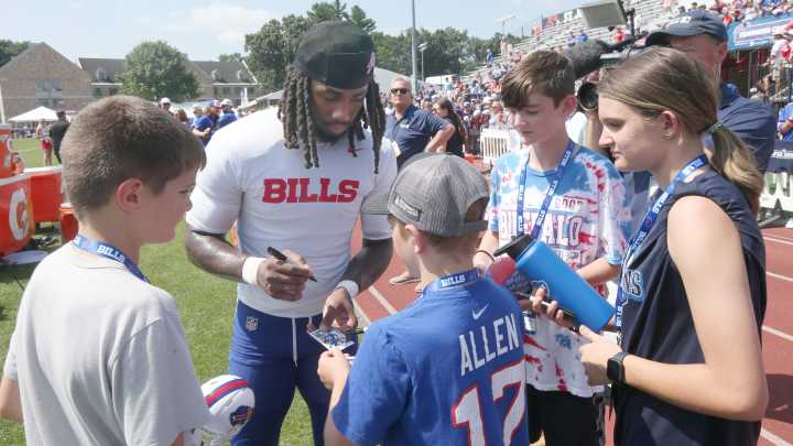 James Cook may be conducting hold in at Bills camp: Day 8 observations