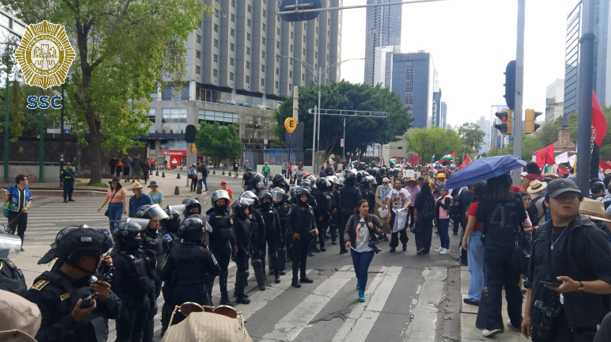 En marcha por Palestina en CDMX exigen alto a genocidio
