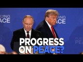 Trump Touts 'Productive' Meeting With Putin In Alaska At Brief News Conference